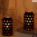 2pcs Irregular Pattern Candle Holder for Wedding Home Decor