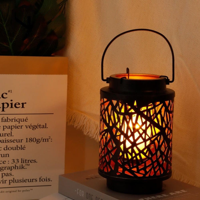 2pcs Irregular Pattern Candle Holder for Wedding Home Decor