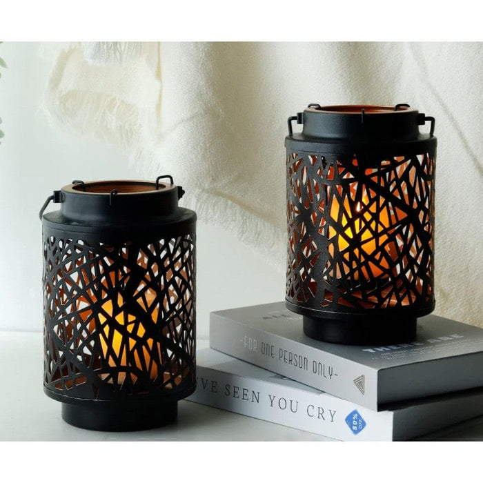2pcs Irregular Pattern Candle Holder for Wedding Home Decor