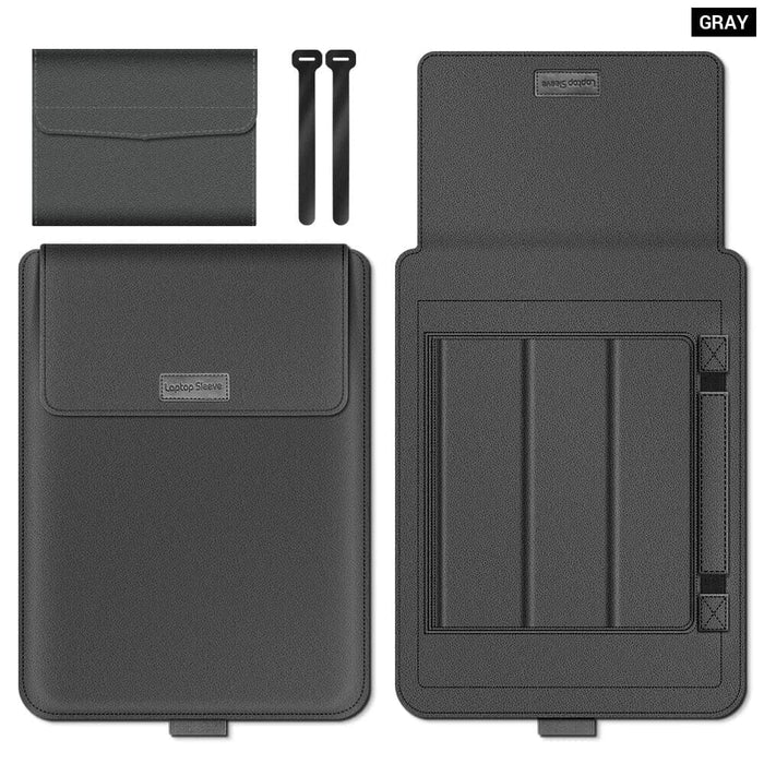 2pcs Laptop Sleeve Case For Hp Dell Zenbook Macbook Air Pro