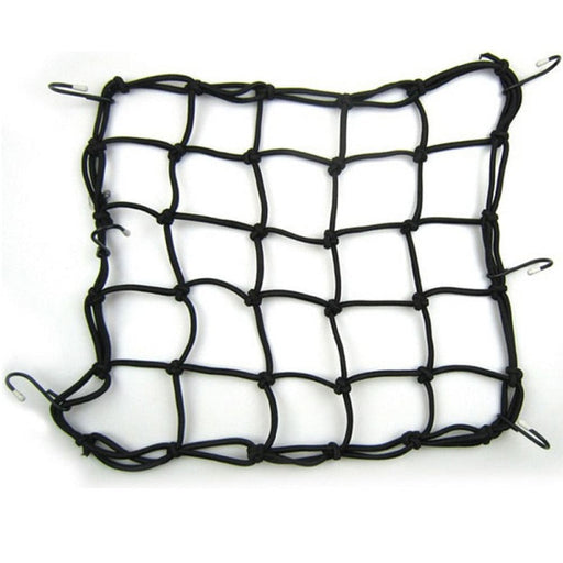 2pcs Motorcycle Rubber Mesh Bag Sundry Net For Fixing Cargo