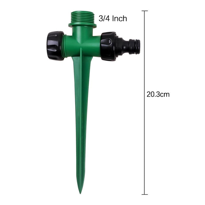 2pcs Lot Prinkler 360 Degree Adjustable Lawn Grass Rotatable