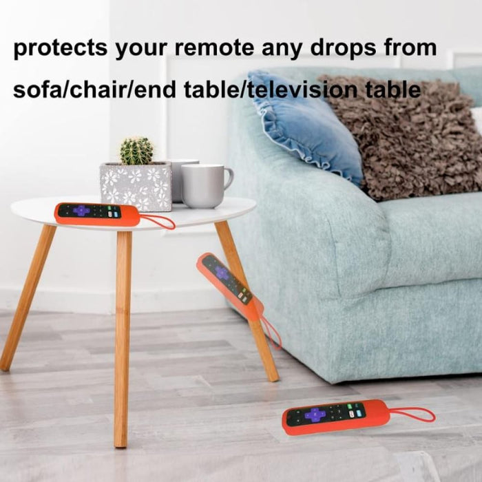 2pcs Silicone Case For Tcl Roku 3600r/3900/voice Rcal7r