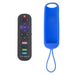2pcs Silicone Case For Tcl Roku Rc280/rc282 Oval Remote