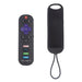 2pcs Silicone Case For Tcl Roku Rc280/rc282 Oval Remote