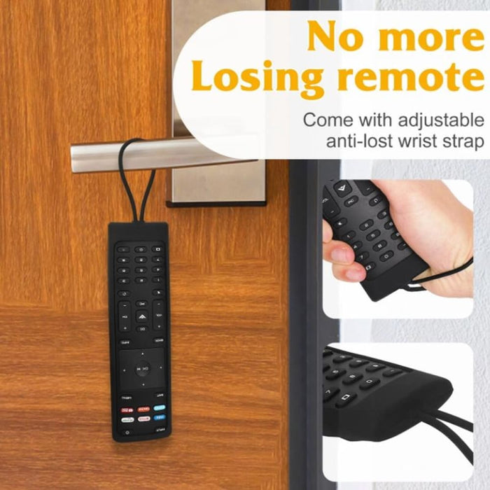 2pcs Silicone Case For Vizio Xrt136/xrt140 Remote Control