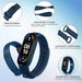 2pcs Silicone Watchband For Mi Band 7 6 5 4 3 Replacement