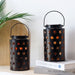 2pcs Star Hollow Candle Holder with Handle for Home Decor