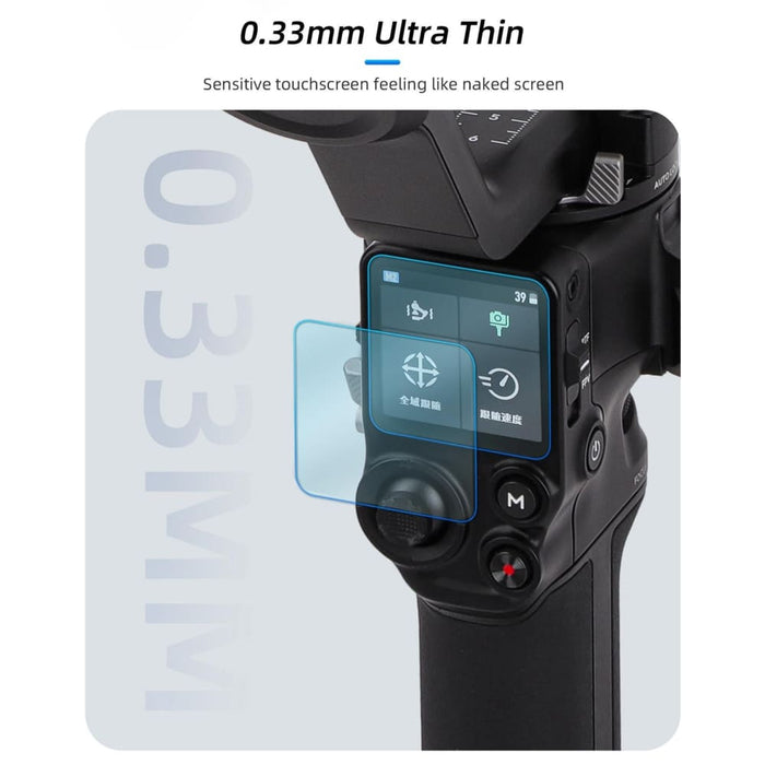 2pcs Tempered Glass Film for Dji Rs 4/rs 4 Pro/rs 3/rs 3