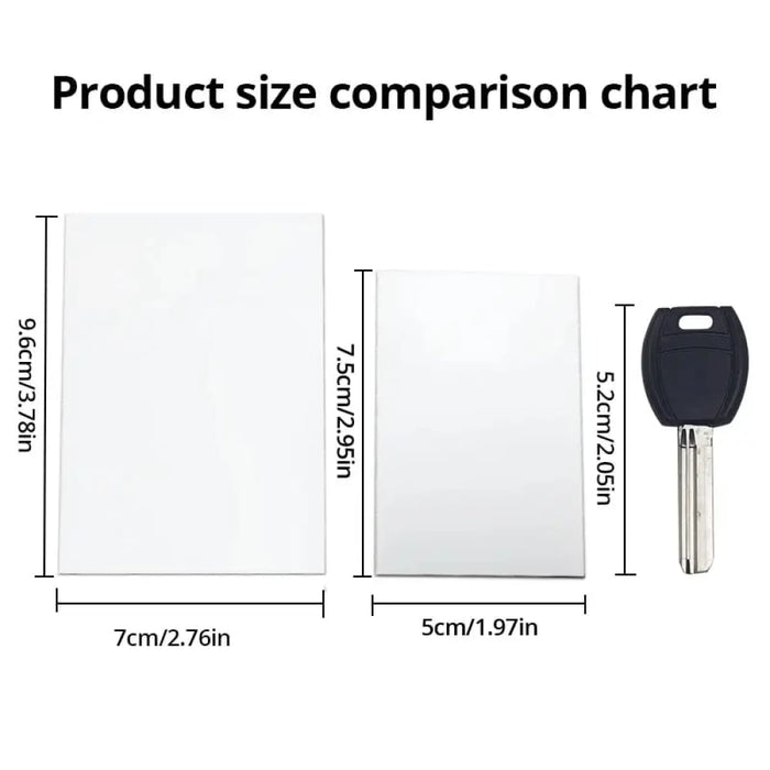 2pcs Transparent Sticker for Creative Perspective