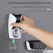 2pcs Wall Mount Dust - proof Automatic Toothpaste Dispenser