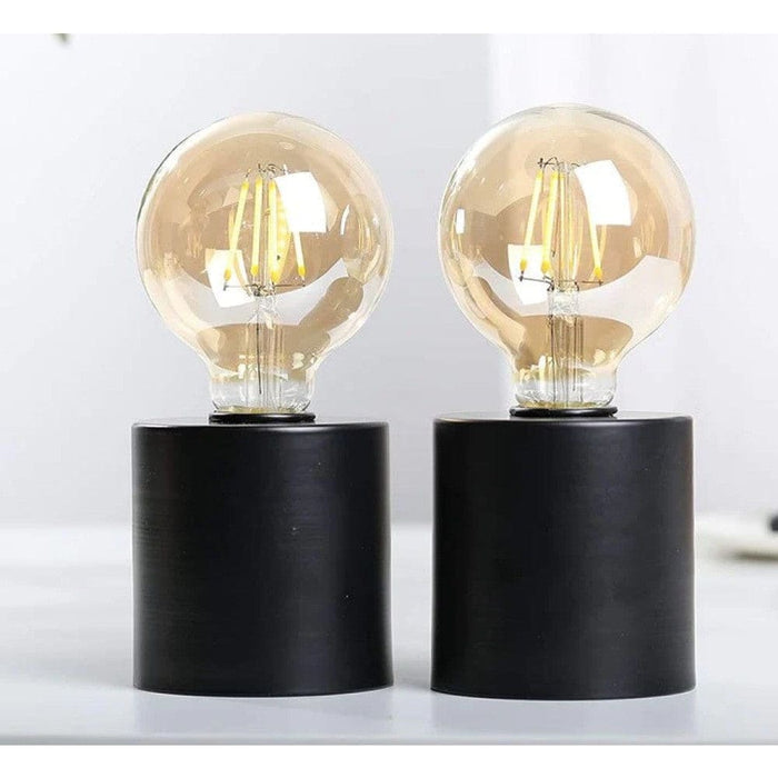 2pcs Wireless Battery Powered Table Lamp for Bedroom Home