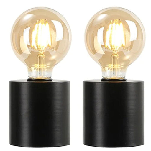 2pcs Wireless Battery Powered Table Lamp for Bedroom Home
