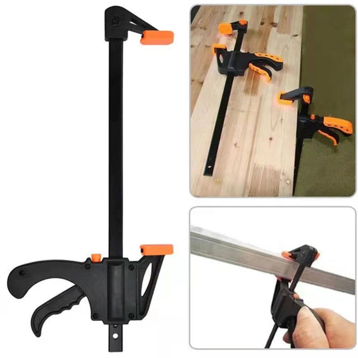 2pcs Woodworking Work Bar Clamp Clip Kit 4 Inch Quick