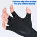 2pcs/pair Anti-uv Ice Silk Cooling Arm Sleeves with Finger