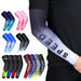 2pcs/pair Anti-uv Ice Silk Cooling Arm Sleeves for Running