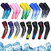 2pcs/pair Anti-uv Ice Silk Cooling Arm Sleeves for Running