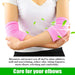 2pcs/pair Moisturizing Breathable Elbow Protection Cover