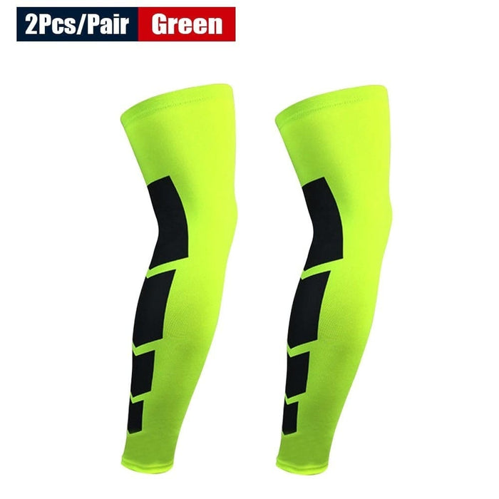 2pcs/pair Sun Protection Full Leg Long Sleeves for Running