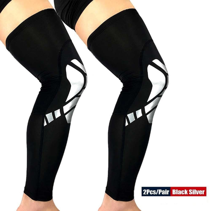 2pcs/pair Sun Protection Full Leg Long Sleeves for Running