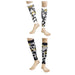 2pcs/pair Sports Graffiti Calf Socks For Men Women