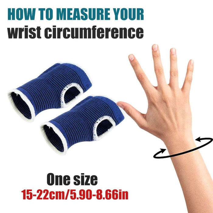 2pcs/pair Sports Wrist Hand Brace Gloves for Carpal Tunnel