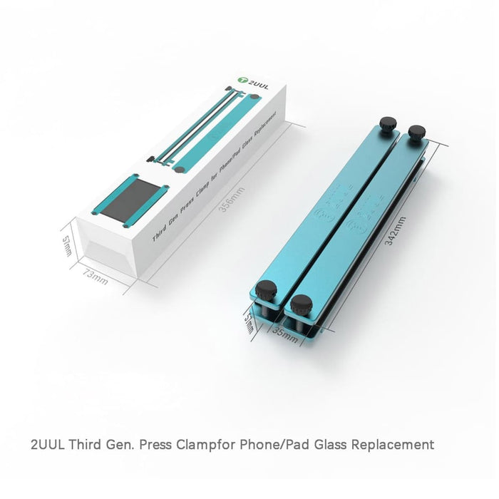 2uul Third Gen Press Clamp Mold For Phone/pad Glass
