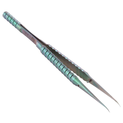 2uul Ti02 Titanium Alloy Curved Tweezers