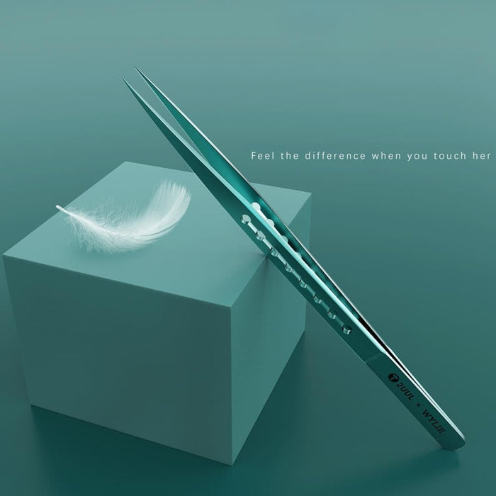 2uul And Wylie Ti11 Titanium Alloy Straight Tip Tweezers