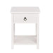 2x Bedside Tables Drawers Side Table Storage Cabinet