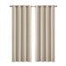 Goslash Picks 2x Blockout Curtains Panels 3 Layers Eyelet
