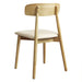 2x Dining Chairs Kitchen Chair Natural