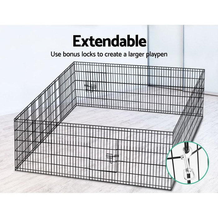 I.pet 2x30’ 8 Panel Pet Dog Playpen Puppy Exercise Cage