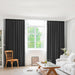 2xblockout Curtains Chenille Window Blackout Eyelet Day