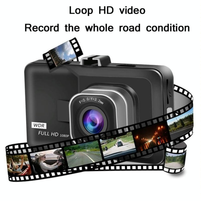 3.0 Inch Hd 1080p Wide Angle Driving Recorder