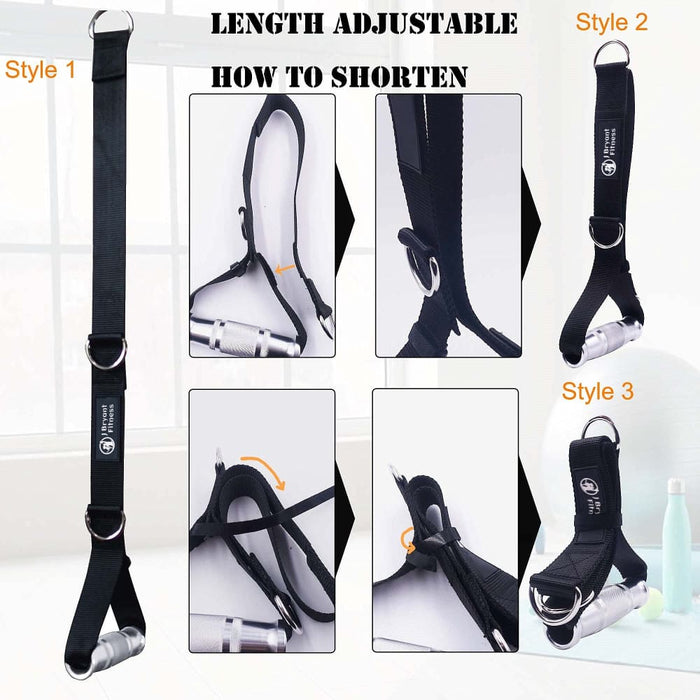 3 in 1 Adjustable Metal Gym Handles