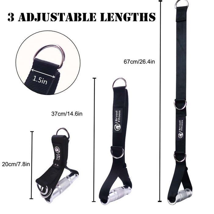 3 in 1 Adjustable Metal Gym Handles