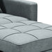3-in-1 Convertible Sofa Chair Bed by Sarantino - Airforce