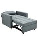 3-in-1 Convertible Sofa Chair Bed by Sarantino - Airforce
