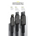 3 In-1 Fast Charging Usb c Cable for Iphone 12 x 11 Pro Max