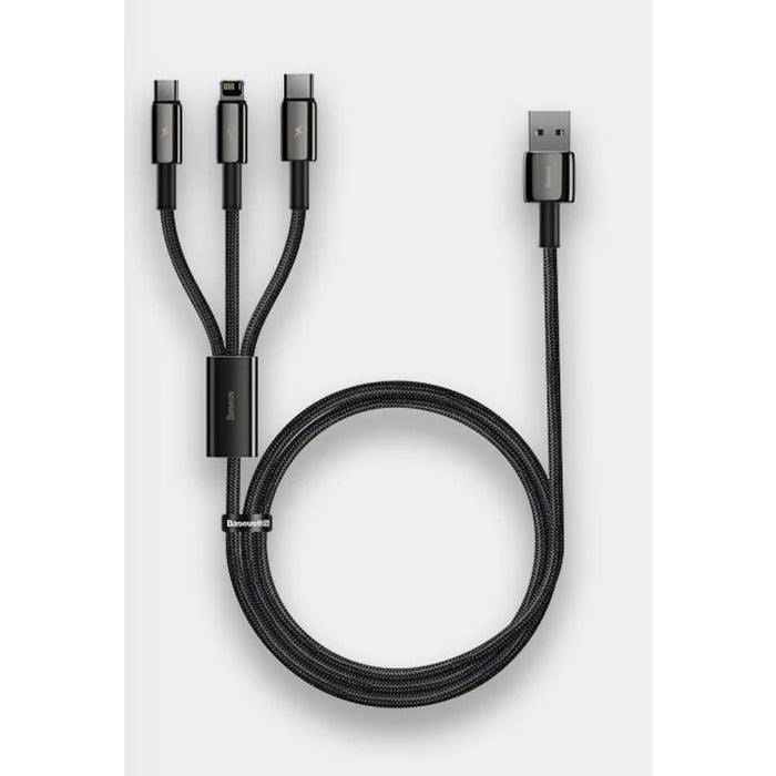 3 In-1 Fast Charging Usb c Cable for Iphone 12 x 11 Pro Max