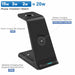 20w 3 in 1 Qi Fast Charging Dock Station
