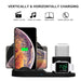 3 in 1 10w Fast Wireless Charging Dock Station with Led