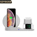 3 in 1 10w Fast Wireless Charging Dock Station with Led