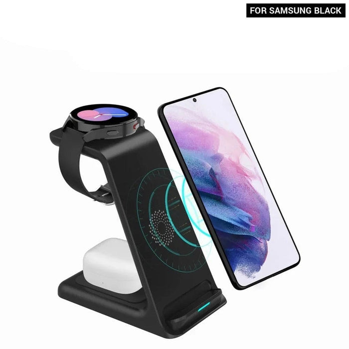 3 In 1 Fast Wireless Charging Station For Samsung