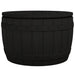 3-in-1 Garden Storage Box Black Polypropylene Tlaolo