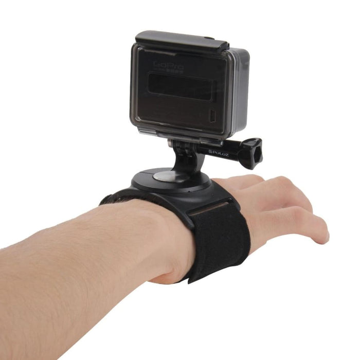 3 In 1 Hand Wrist Arm Leg Straps 360 Degree Rotation Mount