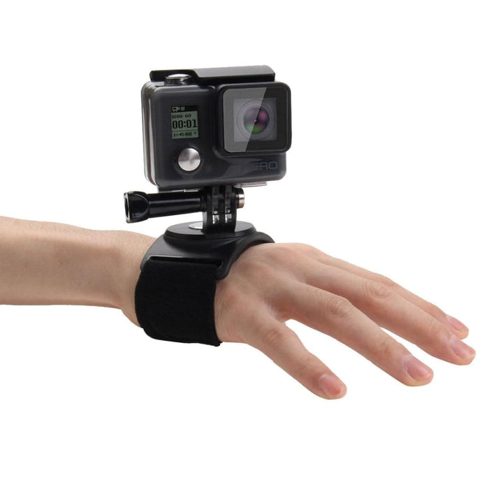 3 In 1 Hand Wrist Arm Leg Straps 360 Degree Rotation Mount