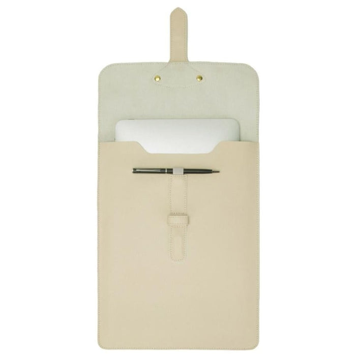 3 In 1 Leather Waterproof Laptop Liner Bag Size 15 Inches