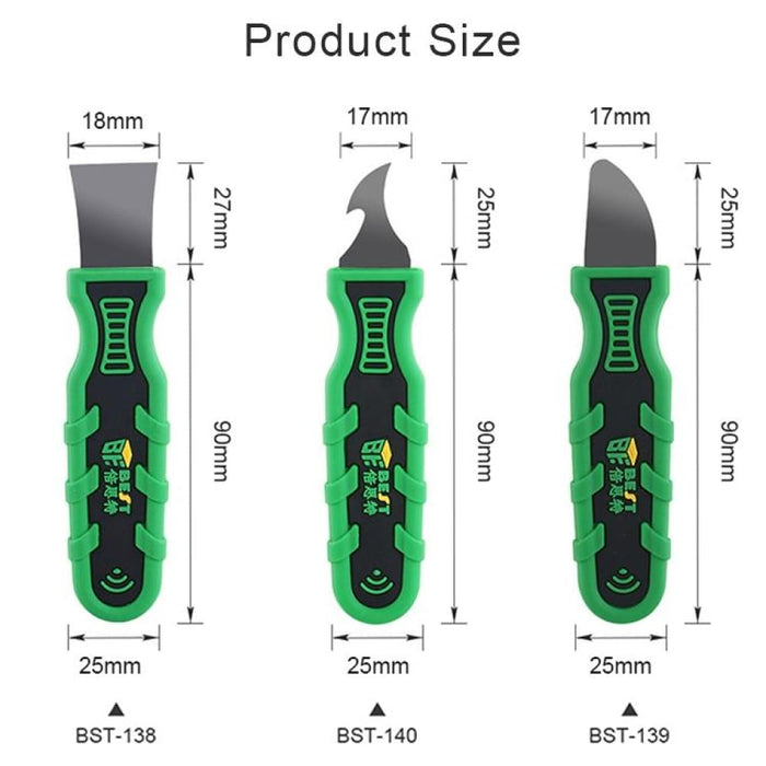 3 In 1 Mobile Phone Disassembly Stainless Steel Clean Kit